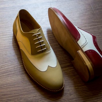 REGENT 雙色翼紋牛津鞋/ Full Brogue Oxford Spectators