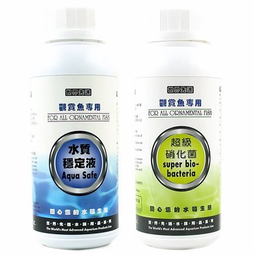Mr.AQUA 《世界先進》超級硝化菌+《世界先進》水質穩定劑