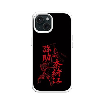 iPhone 15 SolidX 白 - Assassin's Creed - Assassin's Creed® Shadows - Naoe and Yasuke kanjis