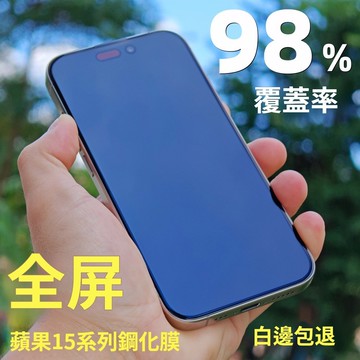 藍獅 保護貼 滿版 AR抗反射 全膠鋼化玻璃貼 i phone16 pro max 16Pro 15Pro