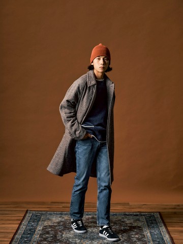 E-Dunnet Vintage Wool Single Coat