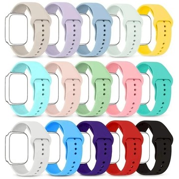 矽膠錶帶運動手鍊適用於 Iwatch 10 46/42mm 超 49mm 44mm 40mm 45mm 41mm 42m