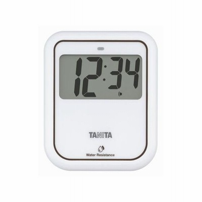 非接触タイマー 洗えるタイプ ホワイト　タニタ　TD422WH