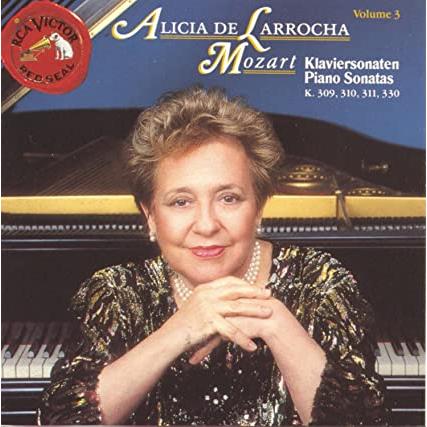 Piano Sonatas Mozart, De Larrocha（帯なし）