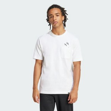 【adidas 愛迪達】 LOUNGE SLIDES 短袖上衣 T恤 男 JC5282