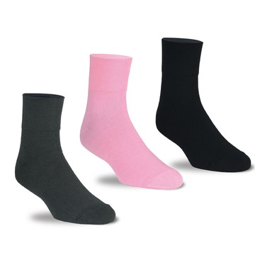 sina cova 膠原蛋白寬口無痕除臭抗菌襪6雙入(女款22-24cm)