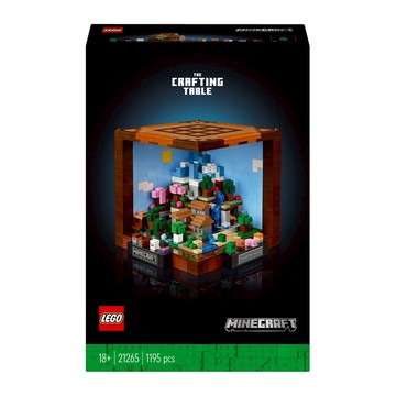 立鉅生活館  積木玩具  LEGO 21265 Minecraft 工作台 現貨 快速出貨 生日禮物 交換禮物
