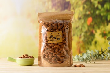 【偶棉家堅果坊】 『超低溫烘焙』 - 無調味 杏仁  245g