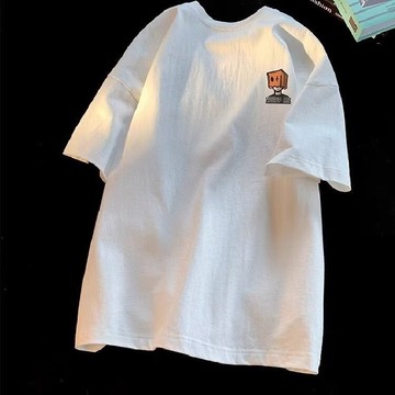 臺灣出貨 M-8XL 新款潮牌男生必備短袖T恤 大尺碼男裝 長袖上衣 印花T恤 大學T 男生衣服薄款 短袖T徐 情侶T恤