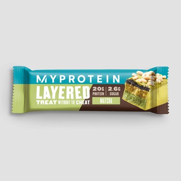[英國 Myprotein] 六層夾心高蛋白棒 (60g/條) 抹茶-[英國 Myprotein] 六層夾心高蛋白棒 (60g/條) 抹茶