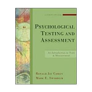 Psychological Testing and Assessment (Hardcover  7th)