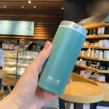 簡約文藝便攜小巧迷你保溫杯女士時尚不銹鋼水杯男學生小容量杯子