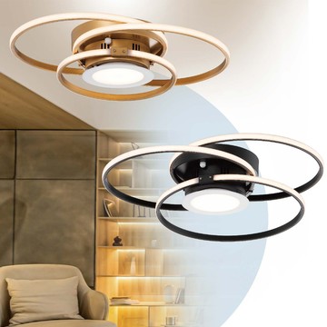 【台灣製造】現代風三環吸頂燈 31-20761、 20762