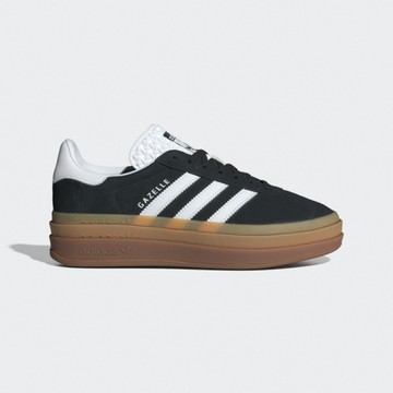 Adidas Gazelle Bold W IE0876 女 休閒鞋 經典 復古 三葉草 厚底 增高 黑 白