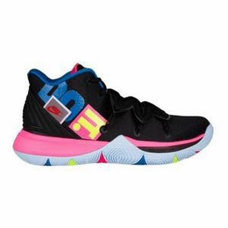 ナイキ キッズ レディース Nike Kyrie 5 V Gs Just Do It バッシュ Black Volt Hyper Pink カイリー5 ミニバス 通販 Lineポイント最大1 0 Get Lineショッピング