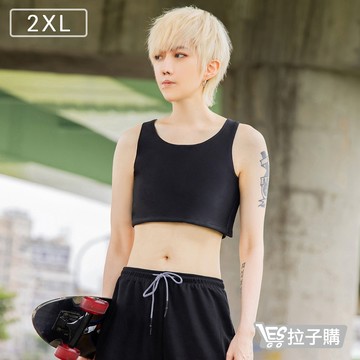 T&G束胸 Libre輕薄款2.0-超平坦透氣排鉤款(黑2XL)