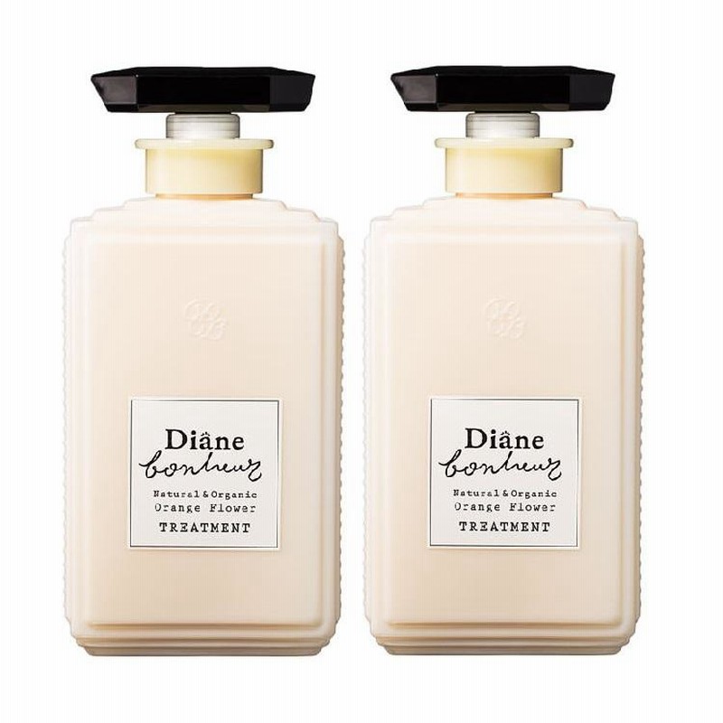 2本セット ダイアン ボヌール オレンジフラワーの香り モイストリラックス トリートメント 500ml 2セット Diane Bonheur  オーガニック 通販 LINEポイント最大0.5%GET LINEショッピング
