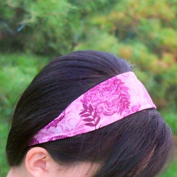 『紫羅蘭』高貴永恆的情懷｜Azzora 超彈力萊卡髮帶