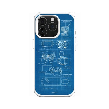 iPhone 16 Pro SolidX 白 - Detective Conan - 柯南藍圖