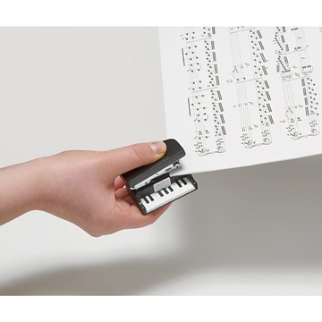 日本Magnets經典鋼琴造型10號針小釘書機