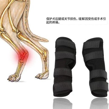 💯台灣出貨💯狗狗護膝護腿套關節炎 手術受傷防舔固定綁帶狗狗腿部支架保護套