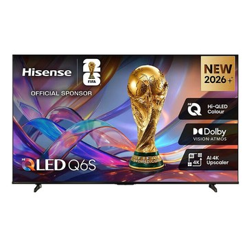 Hisense 海信 43Q6S 43吋 Q6S QLED 量子點 液晶顯示器 VIDAA 智慧系統 送桌上型安裝