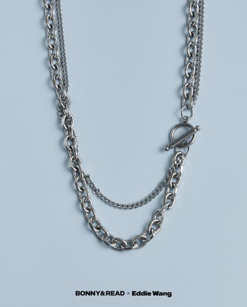 [預購] [王冠閎聯名款/鋼飾] 銀影無界項鍊 / Infinite Silver Shadow Necklace