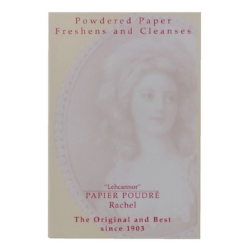 Papier Poudre 英國女王小頭補妝用化妝粉紙( 自然膚色-1包, PP-2000 )