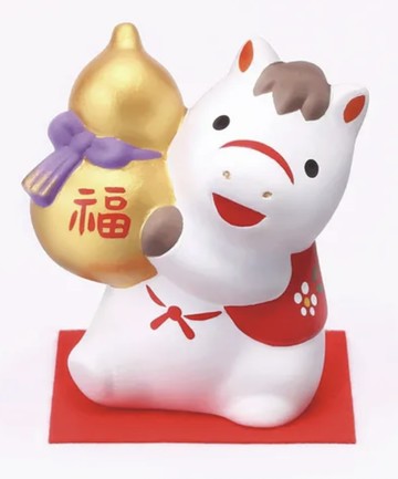 Ariel Wish日本薬師窯馬年2026開運招財招福好人緣瓢箪持ち錦彩招福午招財進寶福到新年禮物交換禮物正能量財庫儲存