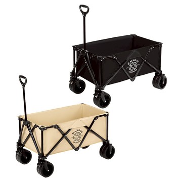 【Blackdog】山影Pro四向折疊寬輪手推車 TC002 卡其/夜幕黑  原廠公司貨一年保固