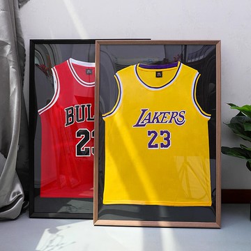 球衣框裱裝裱收藏相框掛墻科比球衣裱框收藏框展示框架收藏框定制