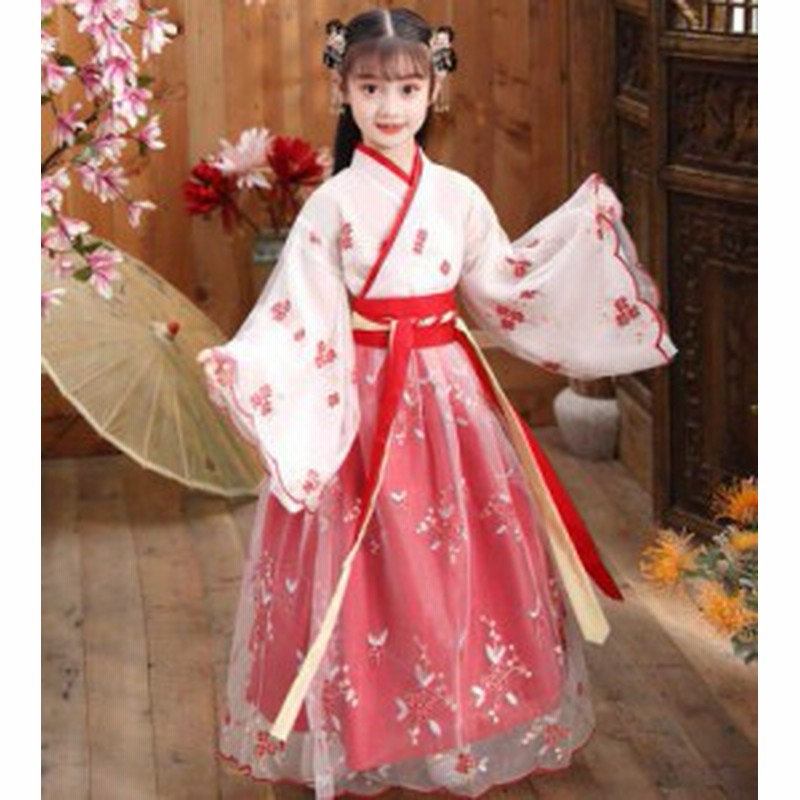 テレビで話題】 チャイナドレス 女の子 ワンピース コスプレ 子供中華服上下セット 可愛い 写真撮影 チャイナドレス キッズ トップス ワンピース 2点セット スカート コスプレ 子供用 セットアップ 女の子 古代 衣装 コスプレ衣装 七五三 イベント 中華服 漢服 ハロウィン 子供 唐服 チャイナ風