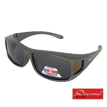 【Docomo新一代包覆款】抗UV偏光太陽眼鏡　MIT台灣設計款　強化技術製程　完美包覆無負擔　抗紫外線 　抗強光