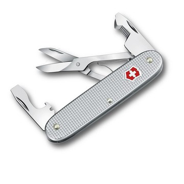 VICTORINOX 瑞士維氏 Companion Slim Alox 鋁合金銀 0.8170.26