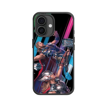 iPhone 16 SolidX 黑 - 迪士尼-漫威 Marvel - 雷神索爾-愛與雷霆