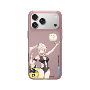 iPhone 17 Pro Max Clear (相機按鈕) 晶醺玫 - 獅白牡丹 獅白ぼたん - 不是排球，是SSRB！