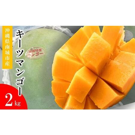 ふるさと納税 キーツマンゴー 南城市 約2kg (2〜3玉) 沖縄県南城市