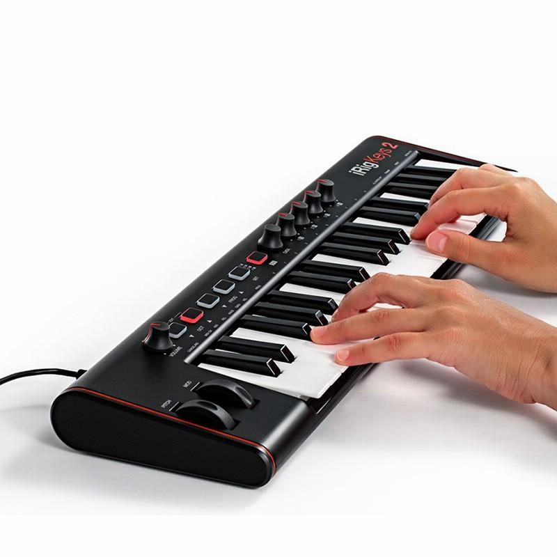 MIDIキーボード IK Multimedia iRig Keys 2 37鍵 ミニサイズ