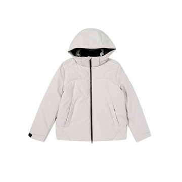 FILA 男連帽羽絨外套(帽可拆)-淺灰 1JKZ-5202-GY