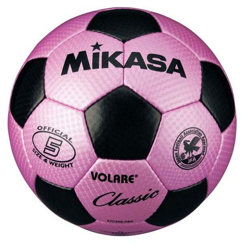 ミカサ MIKASA サッカー検定試合球 ピンク クロ SVC500PBK ボール | LINEブランドカタログ