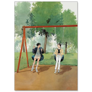 A3 海報 | Swing | NOMA 插畫文具小物