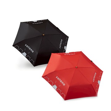 【satana】小惡魔極輕量摺曡傘(附手提袋)