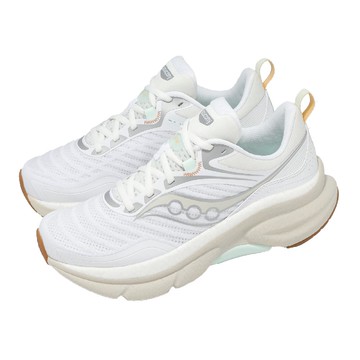 慢跑鞋 Omni ST 23 寬楦 女鞋 白 銀 支撐型 緩震 運動鞋 S11073104