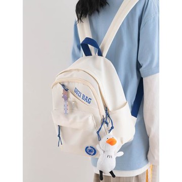 輕便小雙肩女背包小型ins風小巧外出防水日系小眾逛街書包電腦包