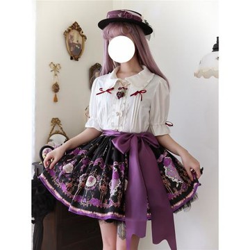 33色主頁面 絲帶腰帶 lo裙搭配推薦色 lolita腰帶 甜美絲綢長飄帶