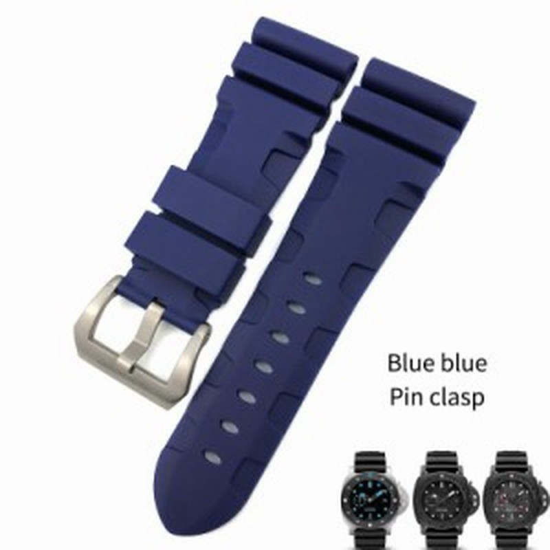 パネライ 交換用 ピンバックル 腕時計バンド ラバーベルト 22mm 24mm 26mm シリコンラバー 防水 ウォーターウォッチ 汎用品 通販 Lineポイント最大1 0 Get Lineショッピング