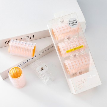 ✨台灣現貨📦 懶人八字劉海卷 4入/組 彈力夾 髮捲 髮筒 空氣瀏海卷 髮捲夾 髮夾 瀏海卷 蓬鬆髮夾 #丹丹悅生活
