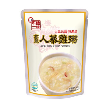 【蝦皮直營】韓味不二 高麗人蔘雞粥280g