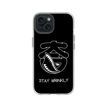 iPhone 15 Clear 透明 - KID - STAY WRINKLY-鯊魚KID款