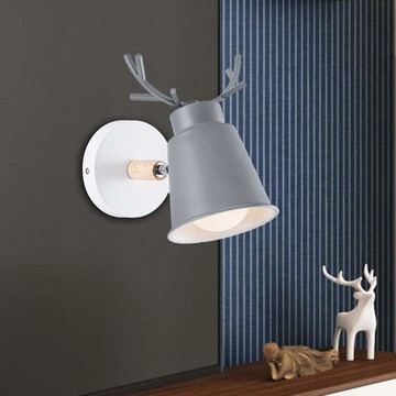 北歐風原木麋鹿壁燈 YP80-816-B1